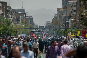 راهپیمایی روز جهانی قدس - تهران 